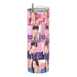 Termo Skinny Café 20 Oz K-drama True Beauty #11