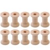 Wooden Spools for Crafts, 10 Pcs