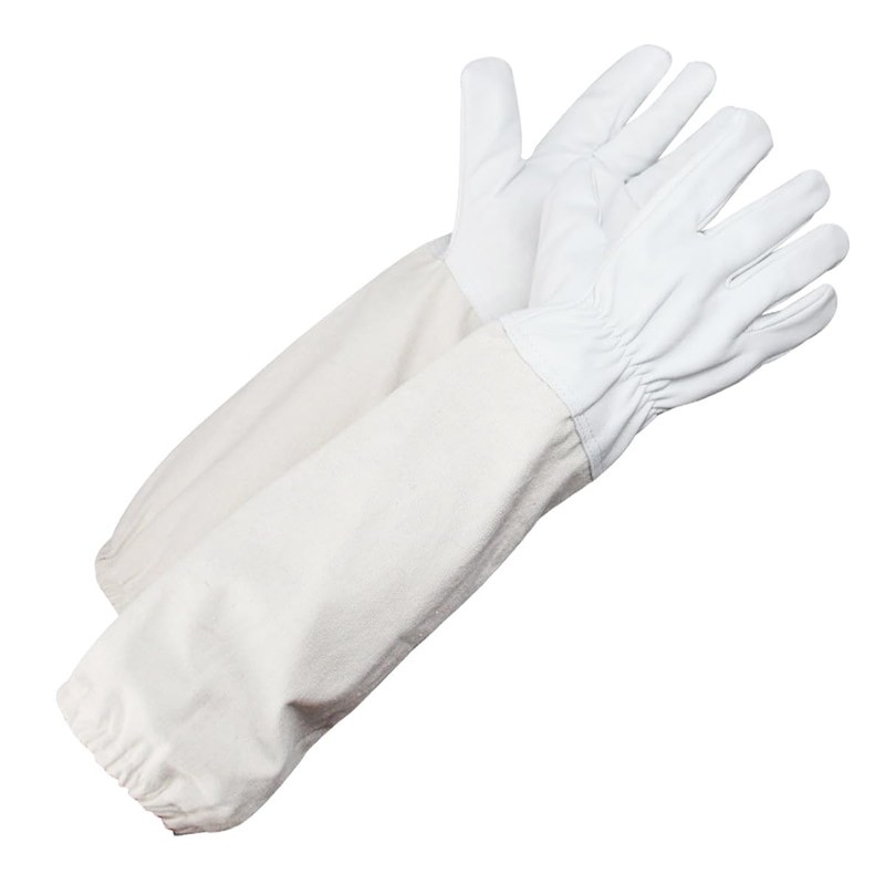 Sarini Beekeeping Gloves Goatskin Large Protective Gloves for Beekeeper with