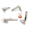 Hinge for Corner Furniture (Control with Flap Closure)