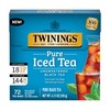 Twinings Black Iced Tea, 72 Oversized Tea Bags, Makes 18