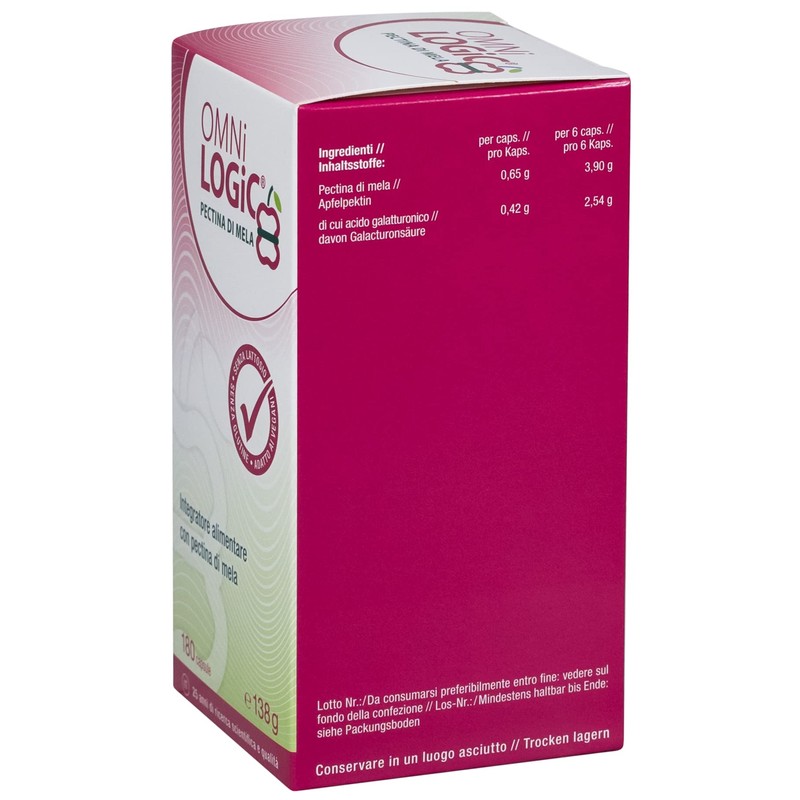 OMNi LOGiC Apple Pectin 180 Capsules