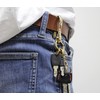 Kondo Key Chain, Brass Belt Hook, Made in Japan, Fashionable,