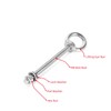 Ruimou 6 Sets M8 Lifting Eye Bolts with Nuts and