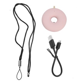 Wearable Air Purifier Necklace Portable Personal Mini USB Charge Air CleanerPink