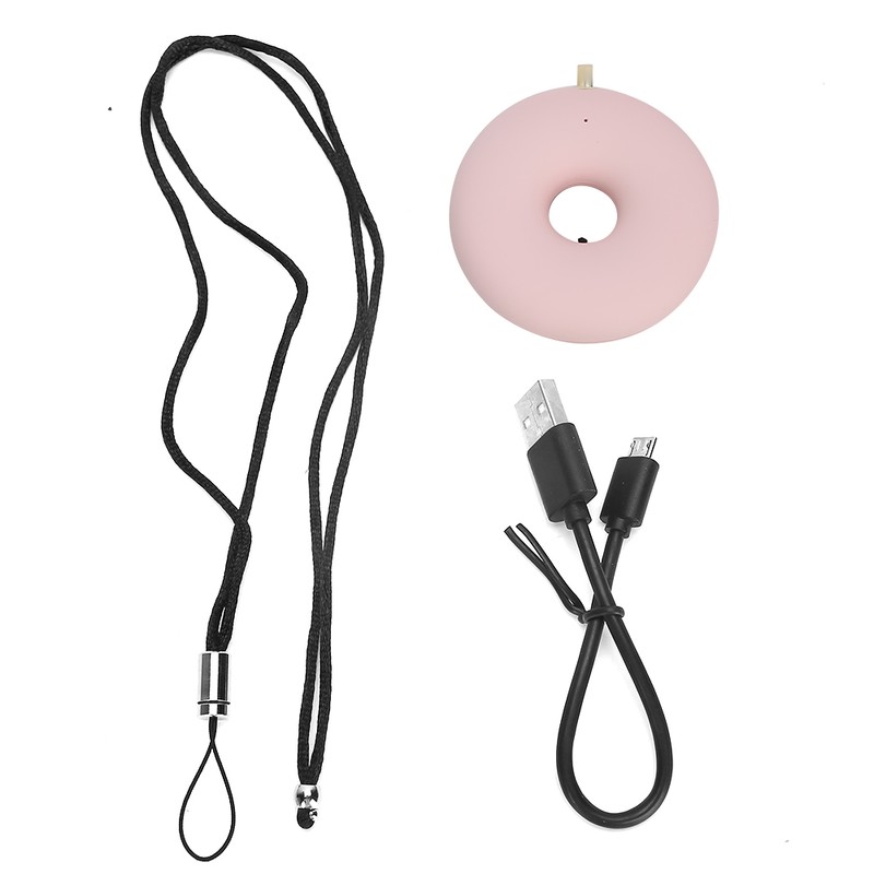 Wearable Air Purifier Necklace Portable Personal Mini USB Charge Air