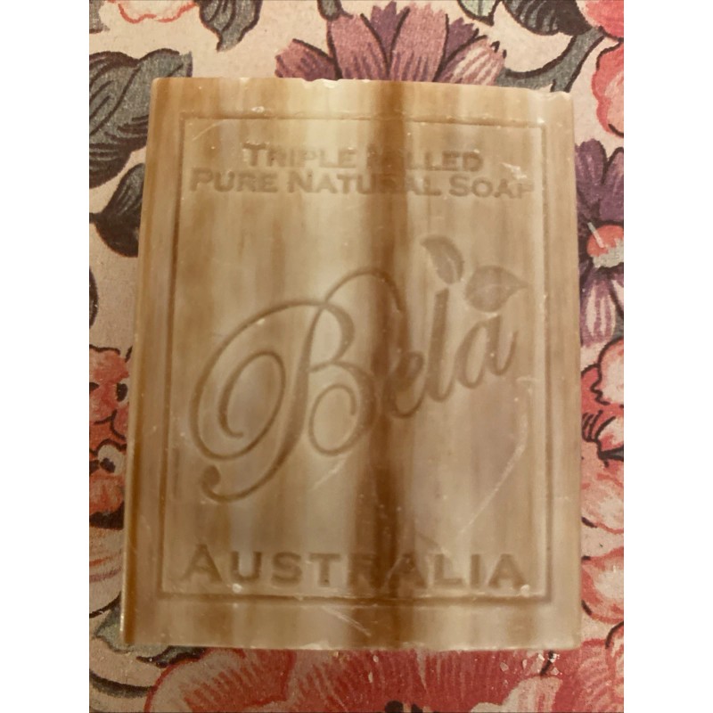 Bela Sandalwood Parfum Natural Organic Plant-Based Bar Soap Made In