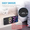 Digital Alarm Clock, LED Clock for Bedroom, Electronic Desktop Clock