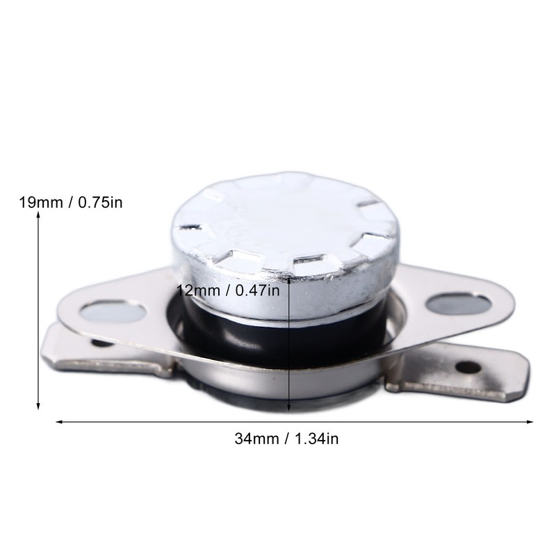 10PCS Thermal Control Switch KSD301 Normally Closed 135 Degrees Celsius