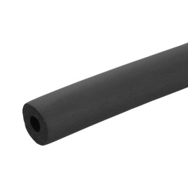 PATIKIL 5/8" (16mm) ID x 3.3Ft x 0.51" Pipe Insulation Foam Tube, Pipe Cover Wrap Roll Bar Tubing for Handle Grip HVAC Air Conditioner Units, Black
