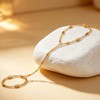 BOMAIL 7Pcs 14K Gold Plated Gold Hand Chain Bracelets for
