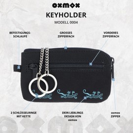 oxmox New Cryptan Key Case 11,5 cm