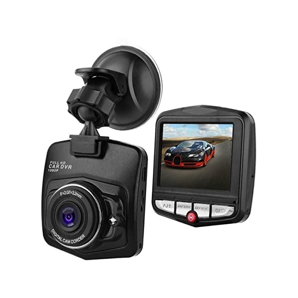 Unifizz Dash Camera Video Recorder Night Vision Dual Lens Loop