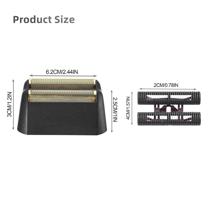 For wahl Shaver Foil Replacement Razor Blades,Compatible with wahl Super
