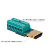 daier 2 Pack Metal HDMI Solderless Adapter, HDMI Repair Adapter