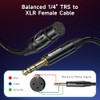 Cable Matters Cable TRS a XLR de 6,35 mm (1/4