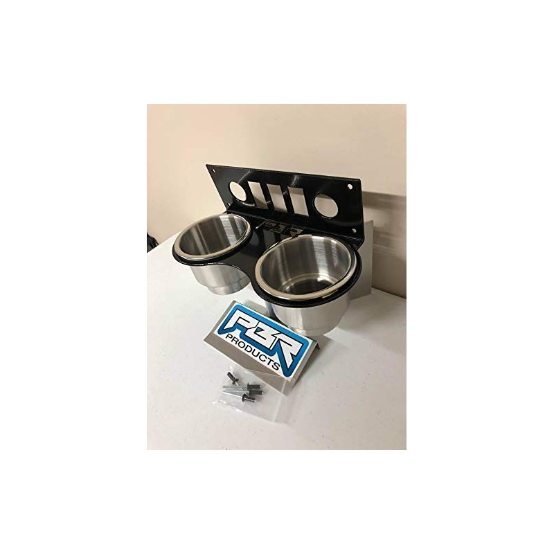 Fits Honda Pioneer 700 Cup holder/switch panel w/JUMBO stainless steel