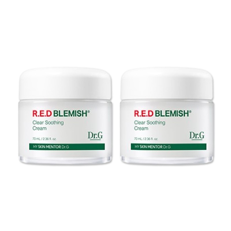 Dr.G Red Blemish Clear Soothing Hypoallergenic Calming Moisture Cream 70ml