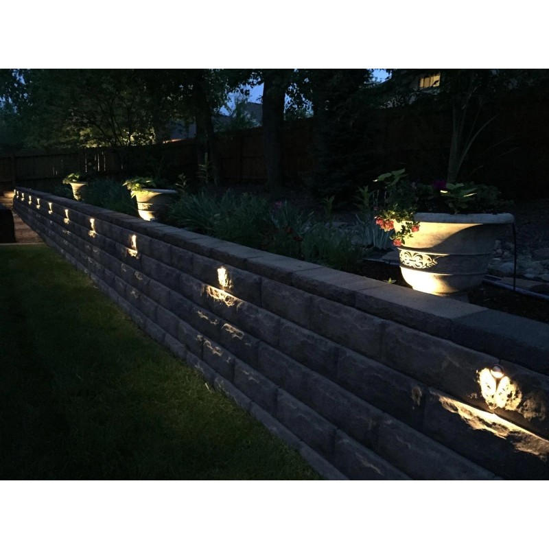 FVTLED Pack of 10 Low Voltage LED Deck Light Kit