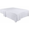 Utopia Bedding - Flat Sheet Super King Size - Easy