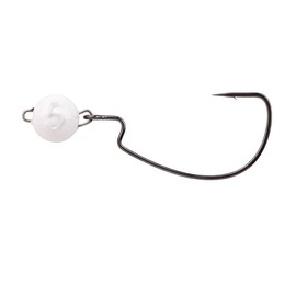 Spro Freestyle Jig Hook for Rubber Bait Rigged Bottom Jigs, Size/Weight/Colour: Size 3/0 / 10 g / Glow