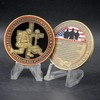 Aomcisi Military Veterans Creed Challenge Coin Unreal 3D Military Prayer