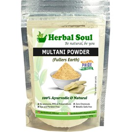 Herbal Soul Combo of Shikakai Powder + Multani Mitti | Fuller's Earth Powder for Healthy Hair, 200g