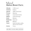 RAHM ROAST Double Washed Coffee Beans, Single Sourced Clean Medium