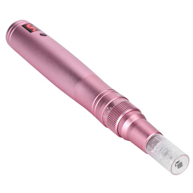 Electric Micro Needle Pen Rechargeable 5 Gears Derma Rolling Pen