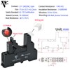 24V AC Relay Electromagnetic Relay 8 Amp 8Pin DPDT 2NO