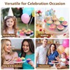 Gifbera Standard Pink Foil Cupcake Liners Wrappers Baking Cups for