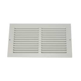 Industrial Grade 4MJP1 Return Air Grille, 6x24 In, White