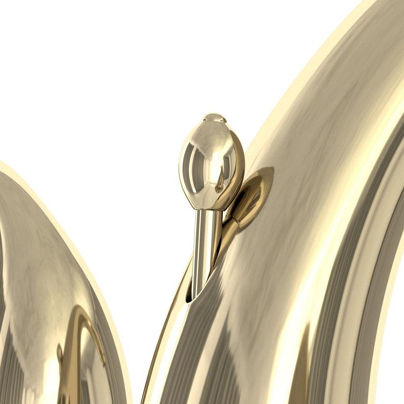 Builders 8 in. Widespread 2-Handle High-Arc Bathroom Faucet in Polished