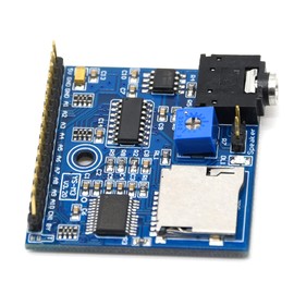 BuyWeek MP3 Voice Playback Module, MP3 Music Player Sound Module Voice Prompts Voice Transmission Device Electronic Components 5W Class D Power Amplifier Circuit