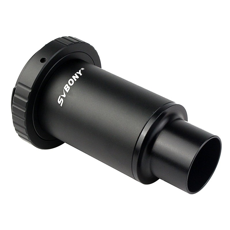 Svbony Teleskop Kamera Adapter 1,25",M42 Projektionsadapter,Aluminium T2 T Mount Adapter