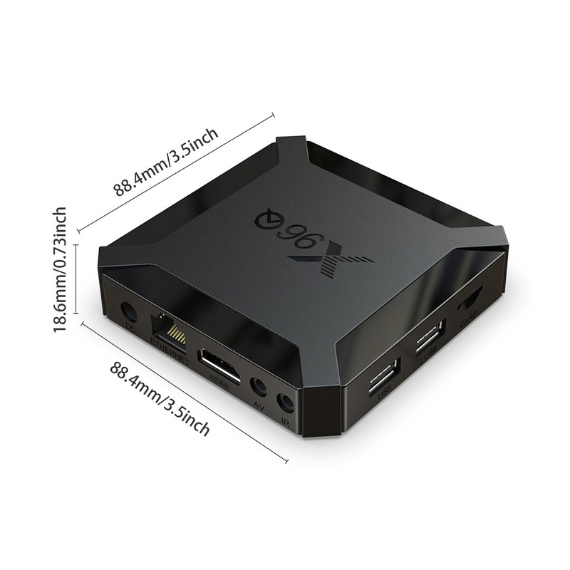 TVBOX 4K60 Android 10 HEVC H.265 Encoding 2+16G Wireless Connection