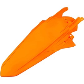 Ufo KT04091-FFLU MX Rear Fender - Neon Orange