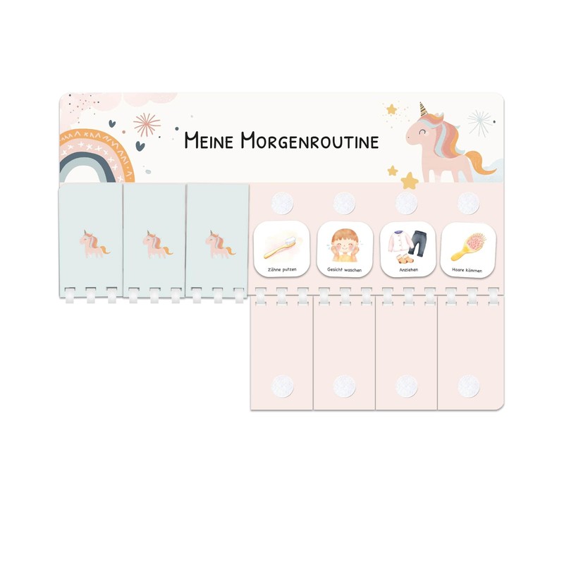 Children's Routine Planner for Morning Routine and Evening Routine -