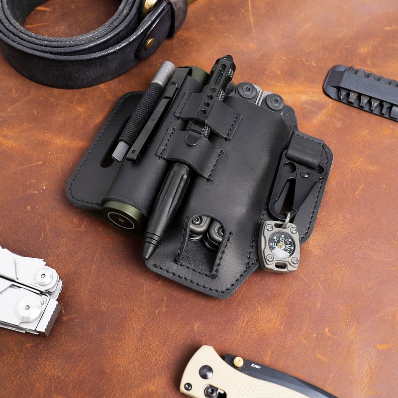 Topstache Multitool Sheath for Belt - EDC Belt Organizer -