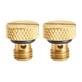 BLEED SCREW BRASS 2PK