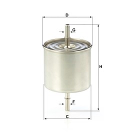 Original MANN-FILTER Fuel filter WK 8046 – For Passenger Cars