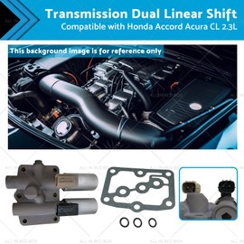 KAKA AUTO PARTS Transmission Dual Linear Shift Solenoid Compatible with Honda Accord Acura CL 2.3L