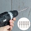Wjelet 6 Pcs 1/4" Hex Drill Bit Set, 1.5mm High