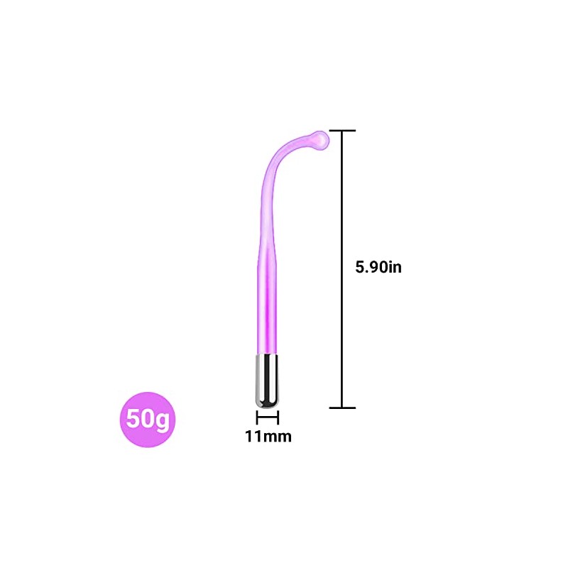 Spare Glass Attachment for High Frequency Facial Device (Bend Tube)