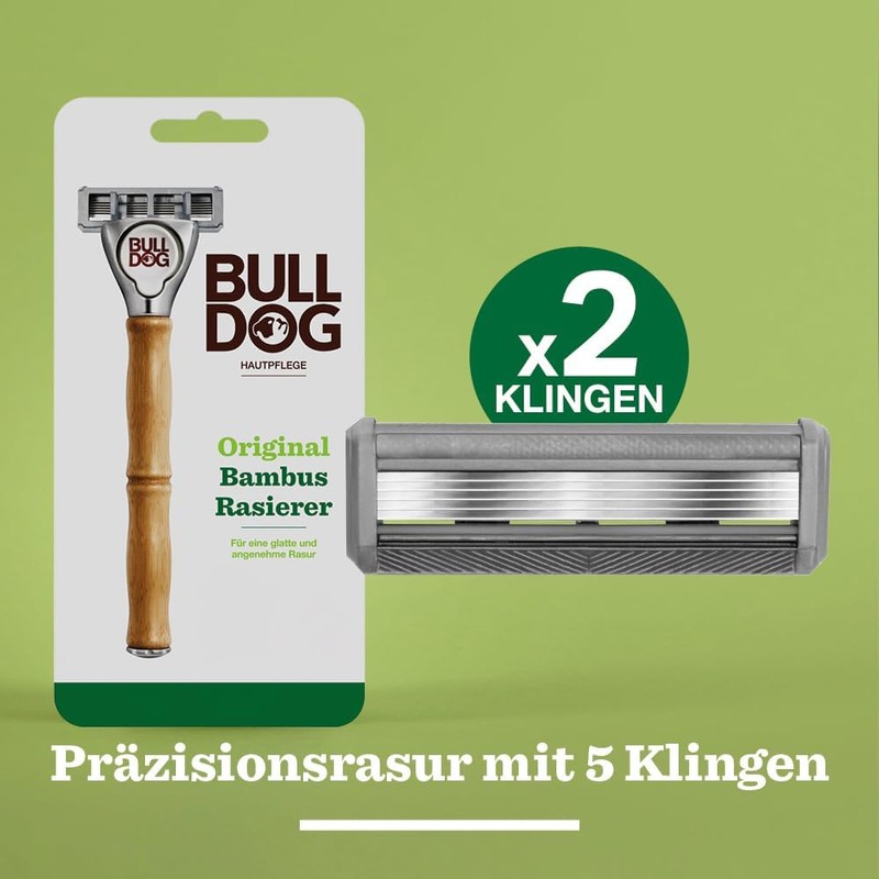 BULLDOG - Wet Shaving for Men | Original Razor with