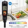 Snblzhef Digital Food PH Meter 0.00-14.00 Digital Acidity Tester for