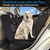 Bark Lover Dog Seat Cover for Back Seat-More Durable Waterproof