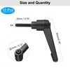 sourcing map 10pcs Lever Adjustable Handles M5 x 20mm Metric