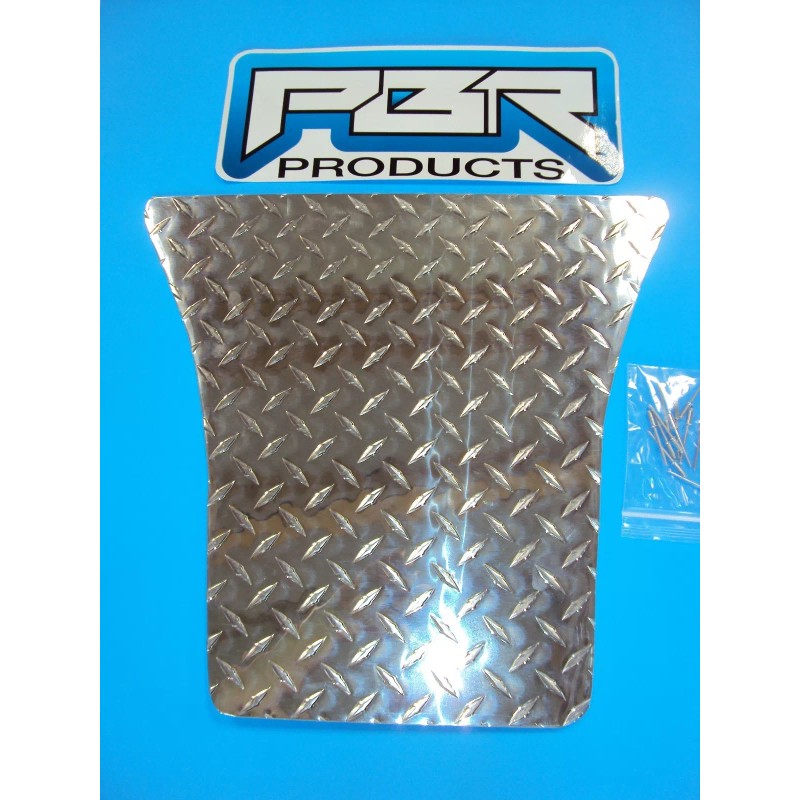 PBR Ez go RXV golf cart Diamond Plate Polished Aluminum