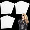 24 Pcs Iron on Rhinestone Sheets for Clothing, Rhinestone Heat